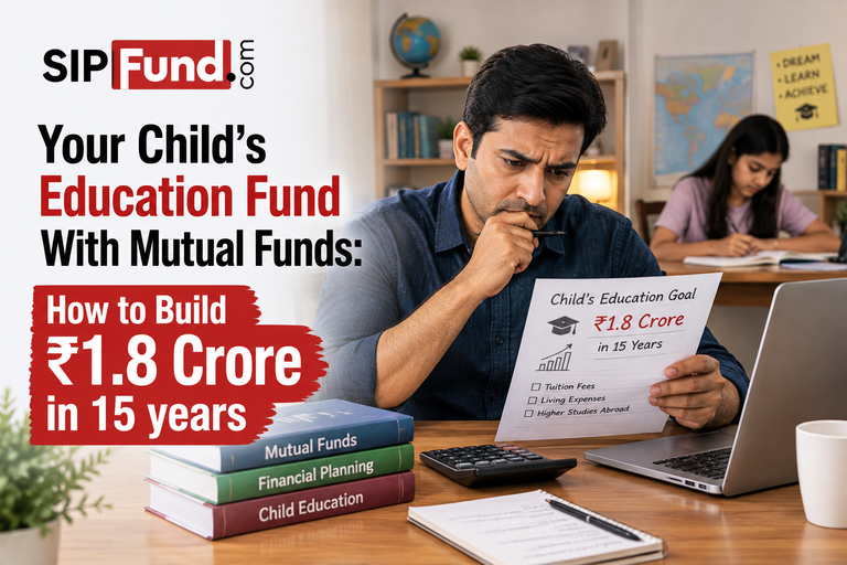 Your Child's Education Fund With Mutual Funds: How to Build ₹1.8 Crore in 15 Years