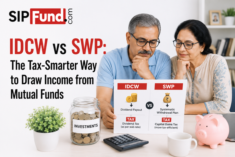 IDCW vs SWP: The Tax-Smarter Way to Draw Income from Mutual Funds