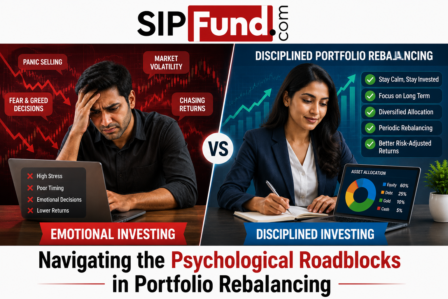 Emotional Investing vs Disciplined Portfolio Rebalancing