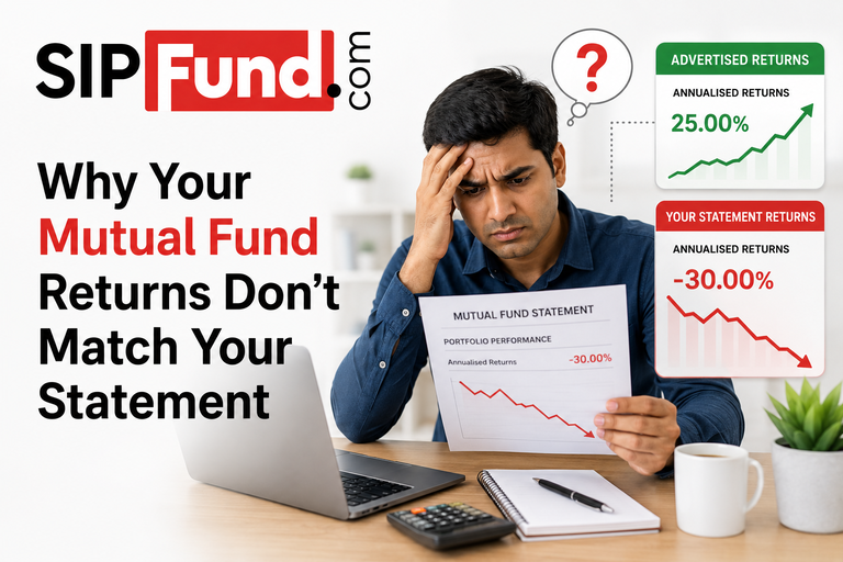 Why Your Mutual Fund Returns Don’t Match Your Statement Why Your Mutual Fund Returns Don't Match Your Statement